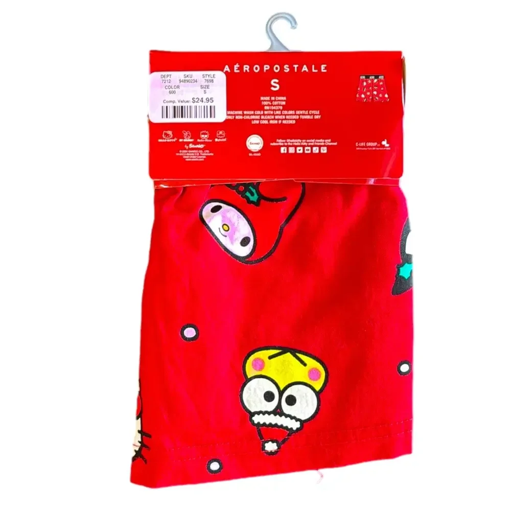 Mens Hello Kitty & Friends Holiday Knit Boxer Shorts - Size Small - NWT